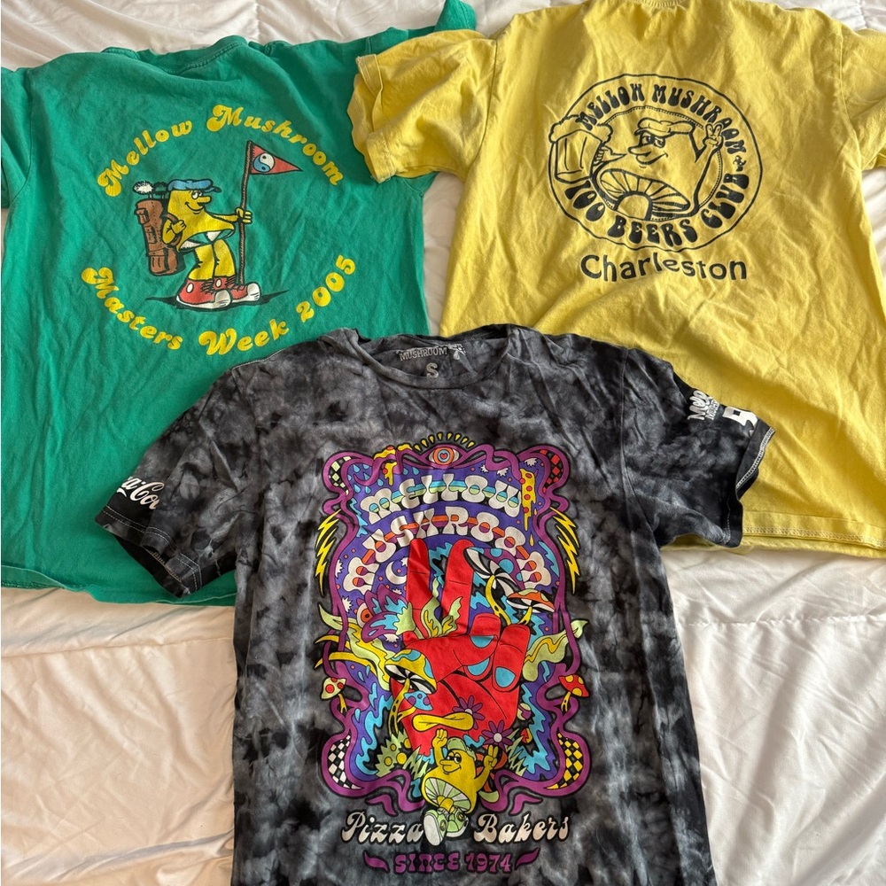Mellow Mushroom Graphic T-Shirts